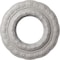 Ekena Millwork Lisbon Ceiling Medallion (Fits Canopies up to 7"), 15 3/8"OD x 7"ID x 1"P, Ultra Pure White CM15LIUWF - alternate 1